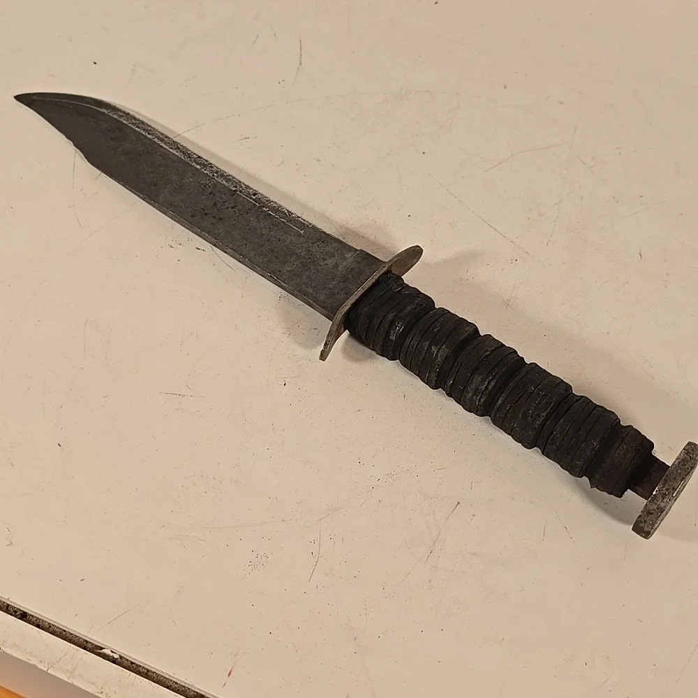 WWII RCC US NAVY USN MK2 FIGHTING KNIFE ROBESON CUTLERY COMPANY